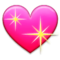 Sparkling Heart emoji on Samsung